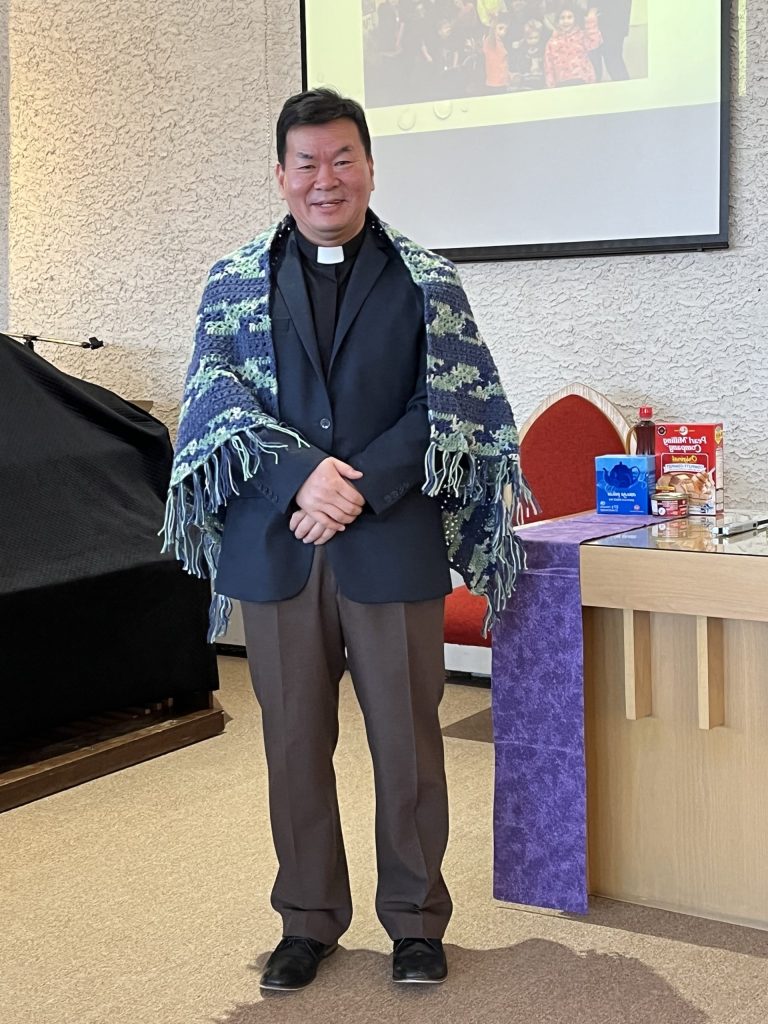 Sungsoon with Shawl